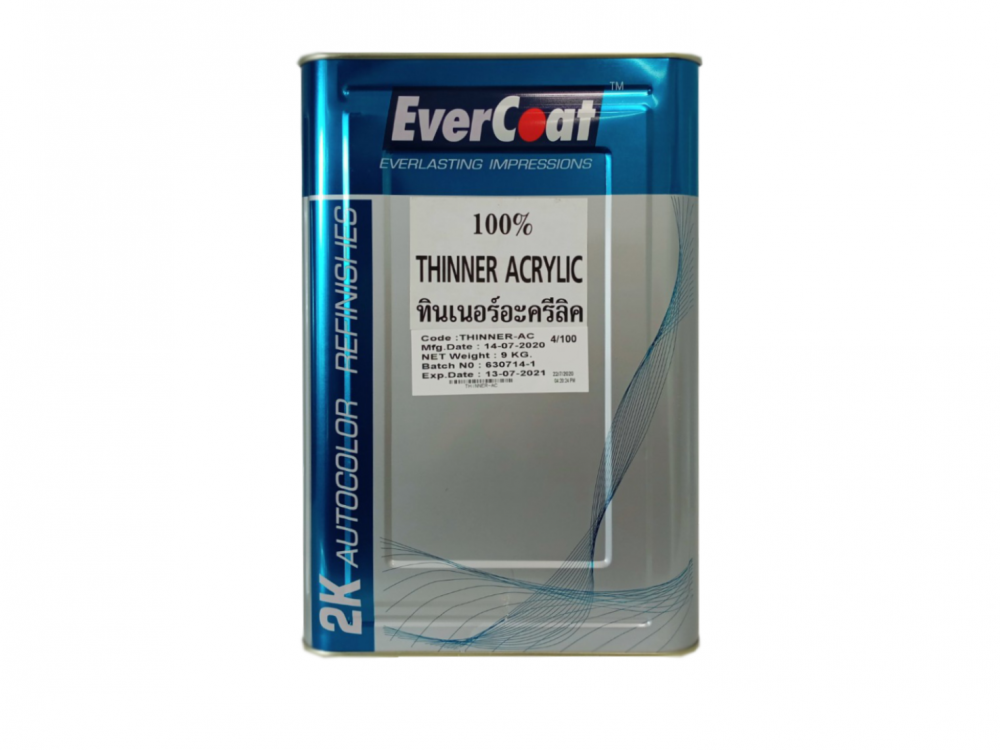 ทินเนอร์ อะคิลิค ACRYLIC THINNER เกรด A (THINNER AC)